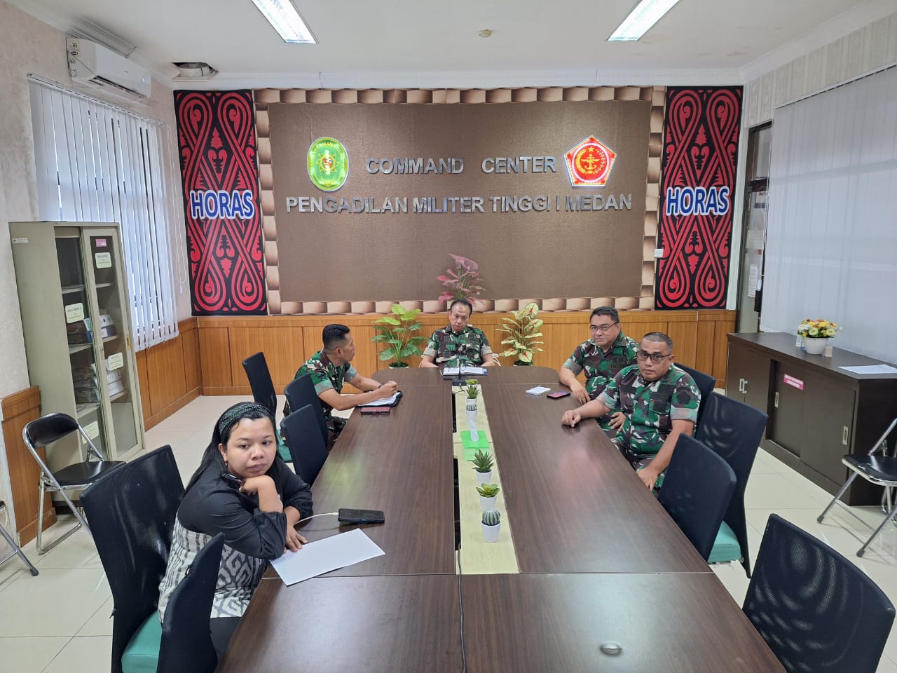 RAPAT KOORDINASI SIPP DILINGKUNGAN PERADILAN MILITER SECARA VIRTUAL OLEH DITJEN BADILMILTUN MAHKAMAH AGUNG RI