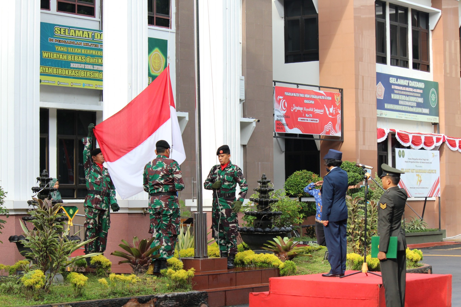 UPACARA BENDERA HARI ULANG TAHUN RI KE-79 TAHUN 2024