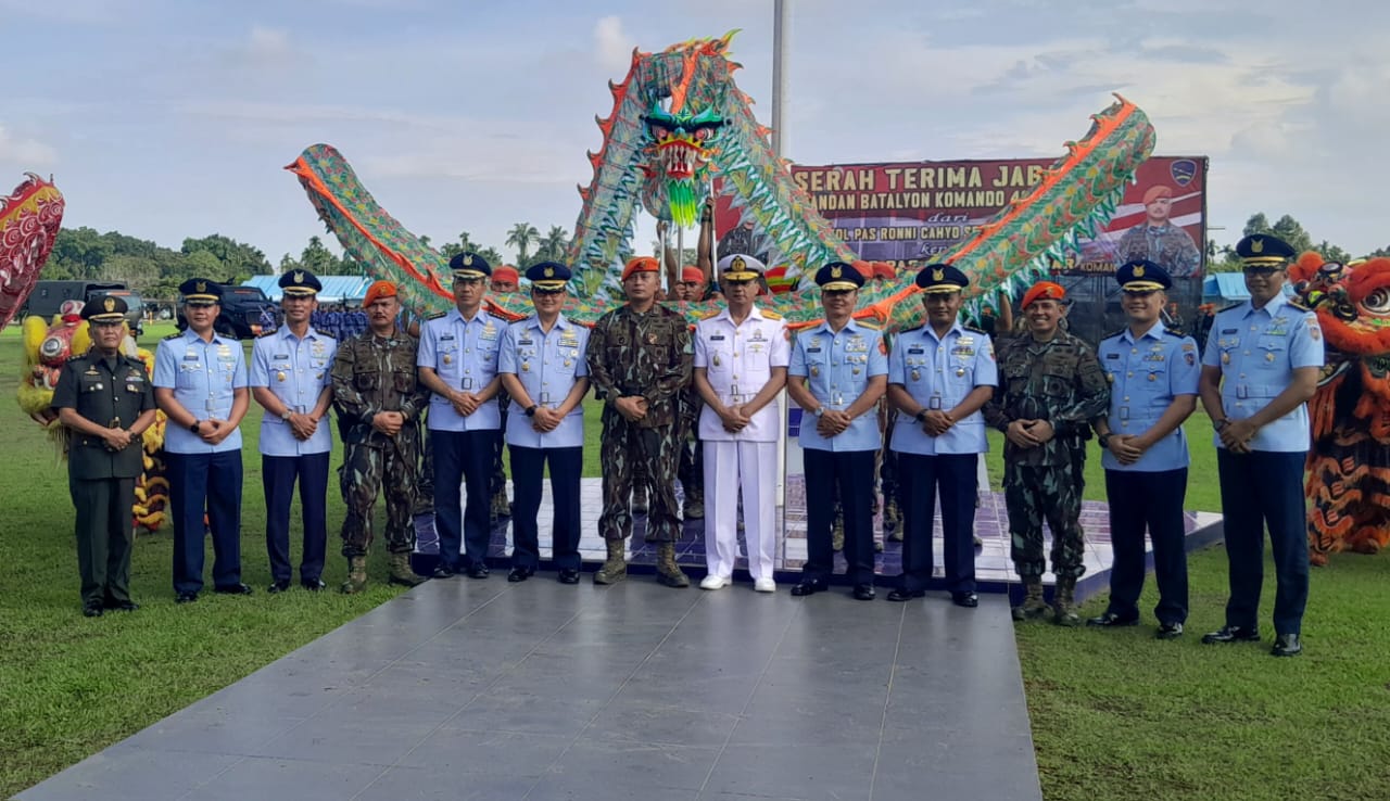 ACARA SERAH TERIMA JABATAN KOMANDAN BATALYON KOPASGAT MEDAN