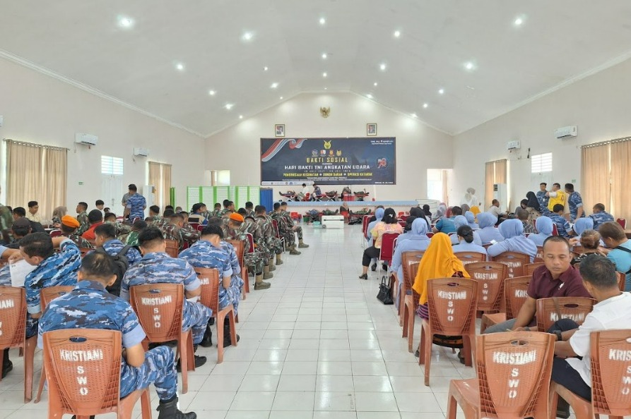 BAKTI SOSIAL DONOR DARAH DALAM RANGKA HARI BAKTI TNI ANGKATAN UDARA TAHUN 2025