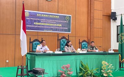 PEMBINAAN OLEH HAKIM AGUNG YM. BRIGJEN TNI (PURN)  DR. TAMA ULINTA TARIGAN, SH., M.KN.