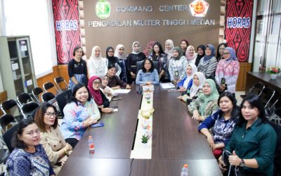 PERTEMUAN DHARMAYUKTI KARINI PENGADILAN MILITER TINGGI I MEDAN