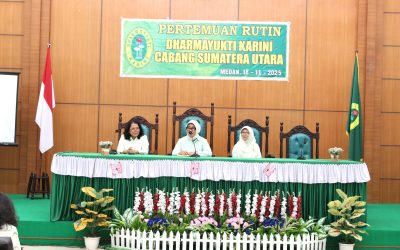 PERTEMUAN DHARMAYUKTI KARINI CABANG SUMATERA UTARA