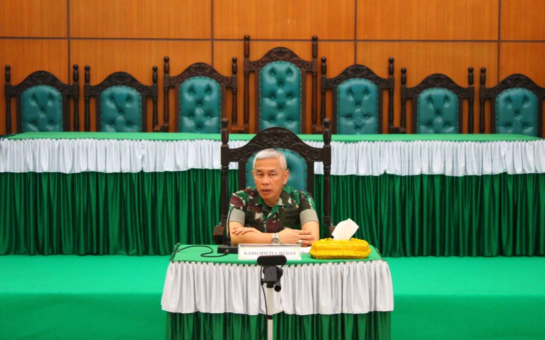 PEMBINAAN KEPALA PENGADILAN MILITER TINGGI I MEDAN KE JAJARAN
