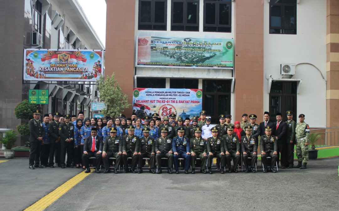 UPACARA MEMPERINGATI HUT TNI KE-81 TAHUN 2026