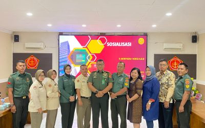 SOSIALISASI E-BERPADU DI ODITURAT MILITER TINGGI I MEDAN