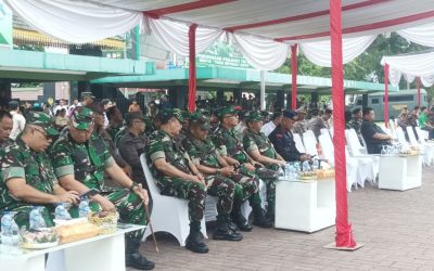 APEL GELAR PASUKAN PATROLI GABUNGAN SIMPATIK UNTUK INDONESIA DAMAI
