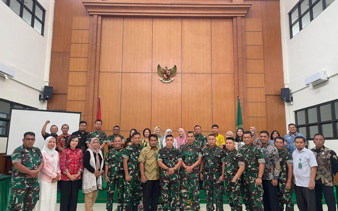 ACARA PENGANTAR TUGAS PERSONIL PENGADILAN MILITER TINGGI I MEDAN