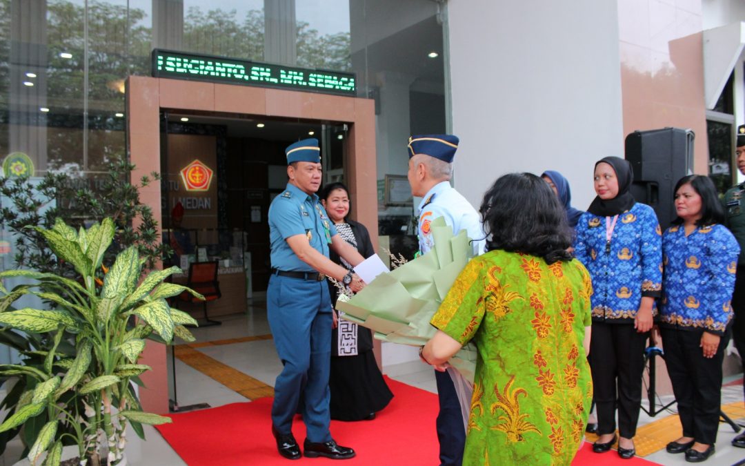 ACARA PISAH SAMBUT KEPALA PENGADILAN MILITER TINGGI I MEDAN