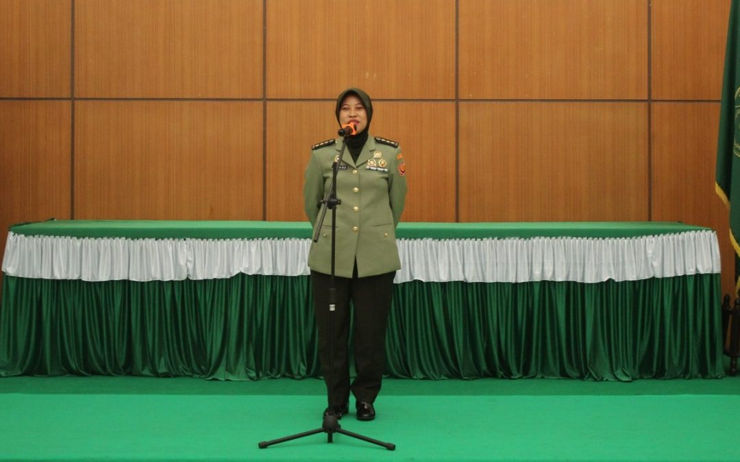 HAKIM MILITER TINGGI KOLONEL CHK (K) FARMA N. A., SH., MH. PAMIT TUGAS DARI DILMILTI I MEDAN